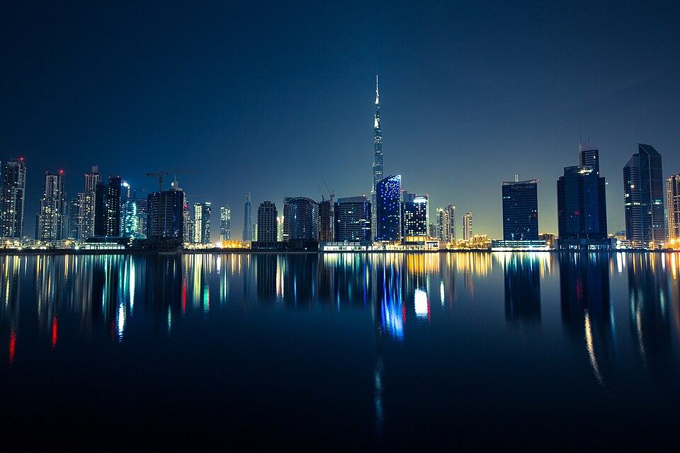 ドバイの夜景
